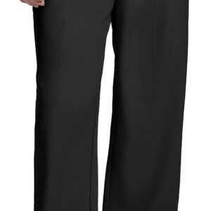 Mens Casual Dress Pants Old Money Pleated Baggy Wide Leg Vintage Relaxed Fit Slacks Work Office Trousers