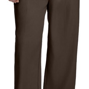 Mens Casual Dress Pants Old Money Pleated Baggy Wide Leg Vintage Relaxed Fit Slacks Work Office Trousers