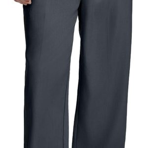 Mens Casual Dress Pants Old Money Pleated Baggy Wide Leg Vintage Relaxed Fit Slacks Work Office Trousers