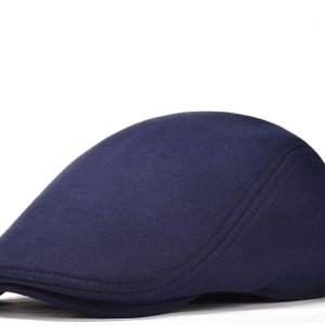 Men's Cotton Flat Ivy Gatsby Newsboy Driving Hat Cap